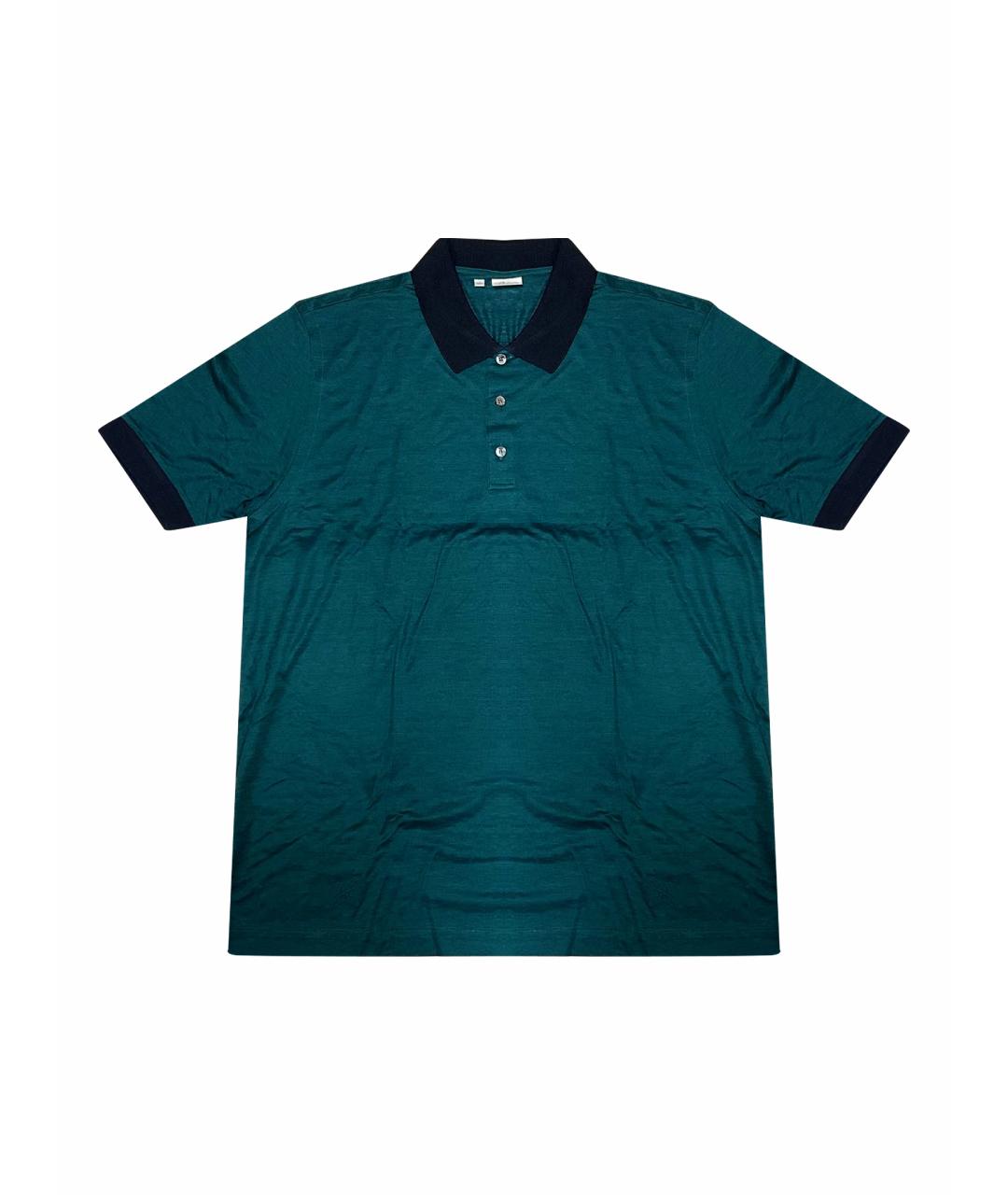 BRIONI Зеленые поло с коротким рукавом, фото 1