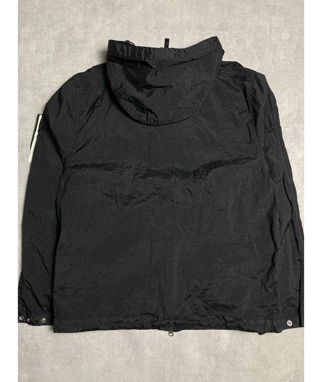 STONE ISLAND Черная полиамидовая куртка, фото 6