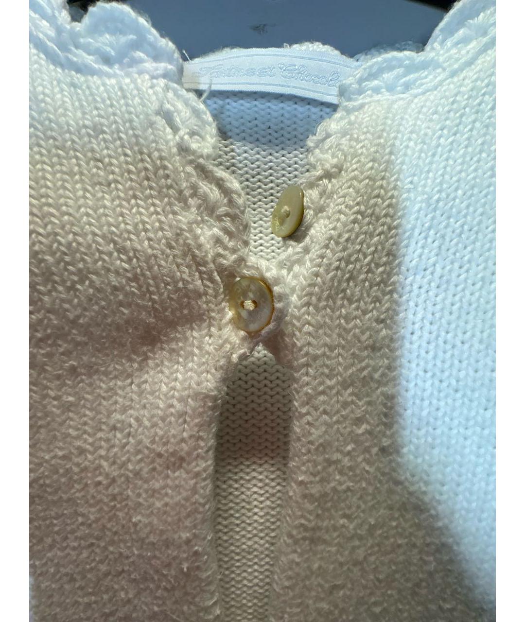 TARTE Белый хлопковый жакет / жилет, фото 3