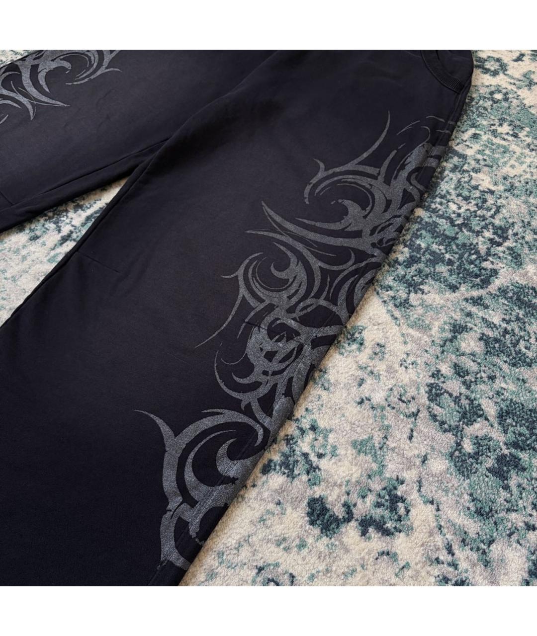 JADED LONDON Черные хлопковые спортивные брюки и шорты, фото 4