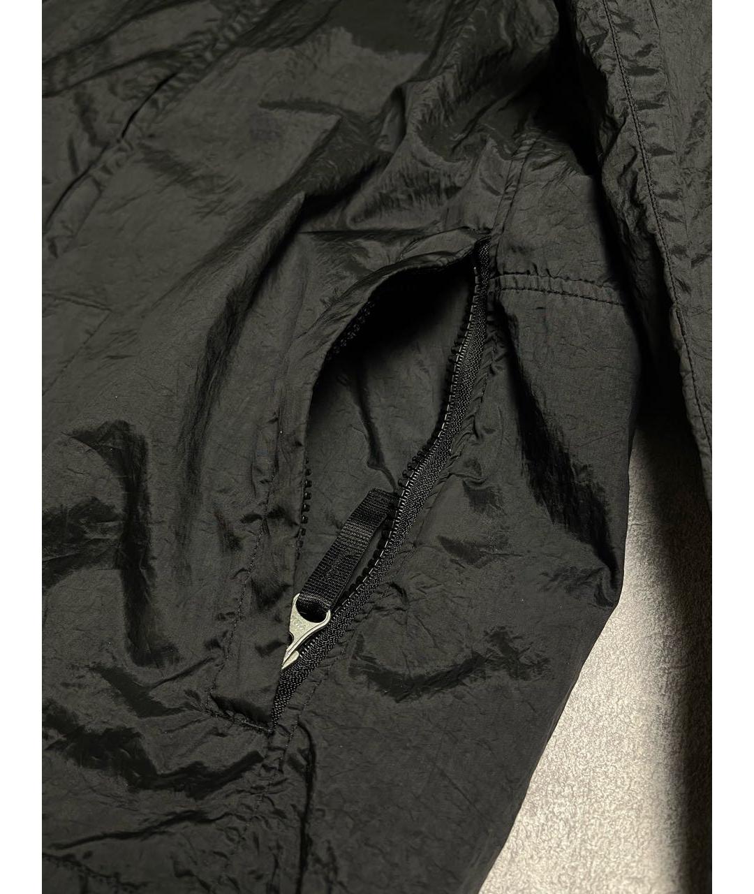 STONE ISLAND Черная полиамидовая куртка, фото 6
