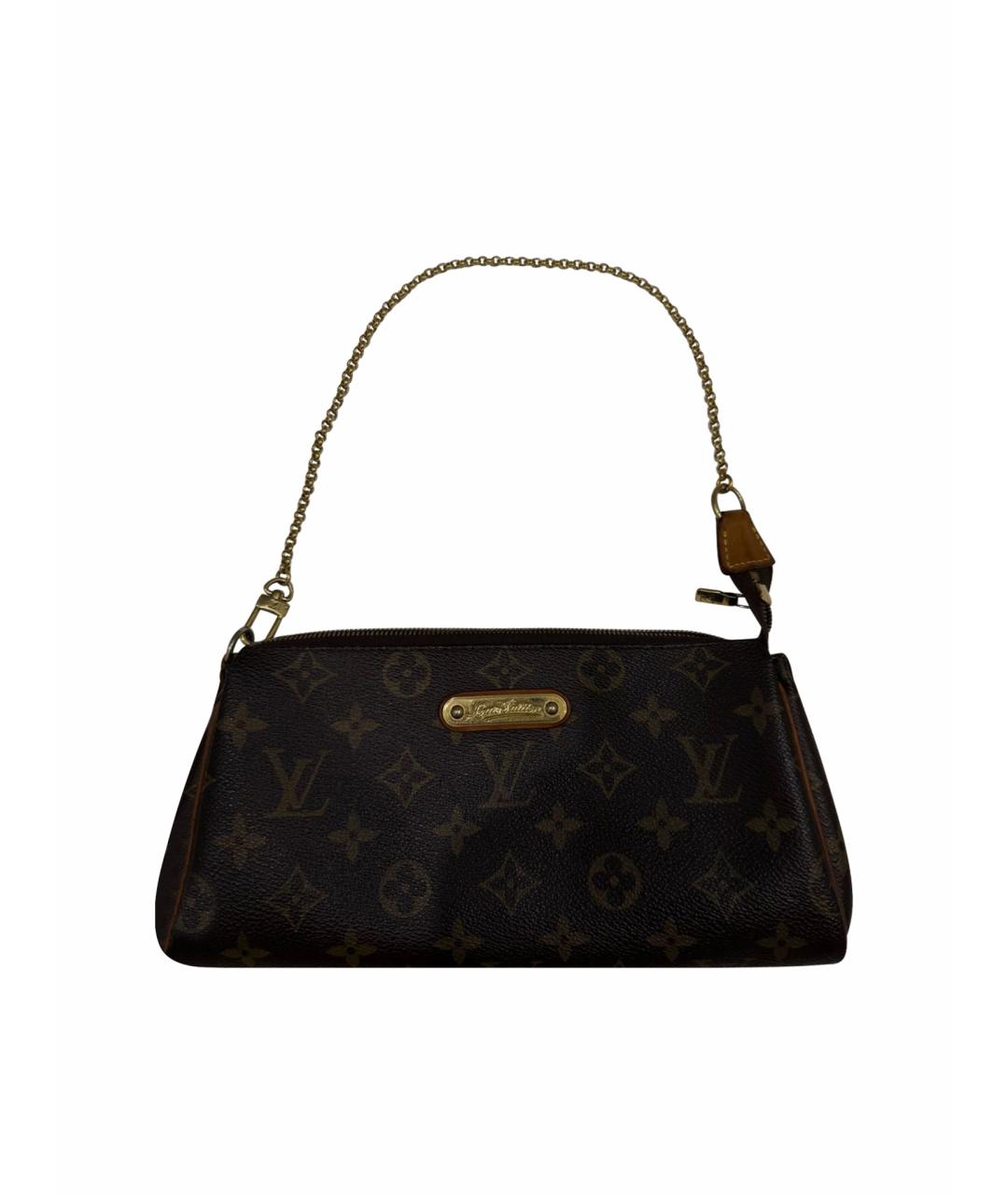 LOUIS VUITTON Коричневая сумка с короткими ручками, фото 1