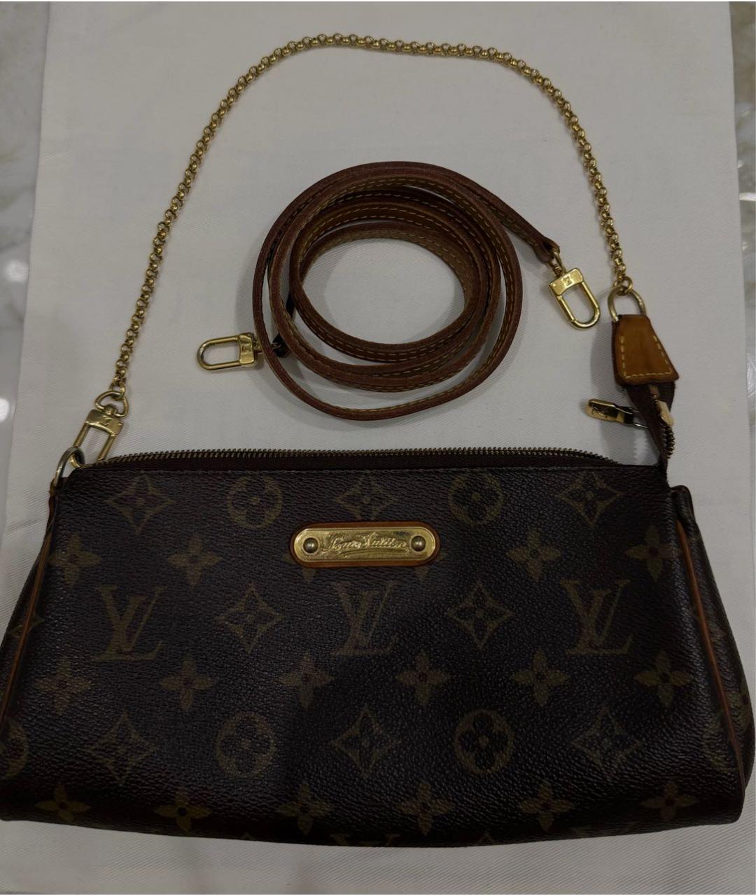 LOUIS VUITTON Коричневая сумка с короткими ручками, фото 6