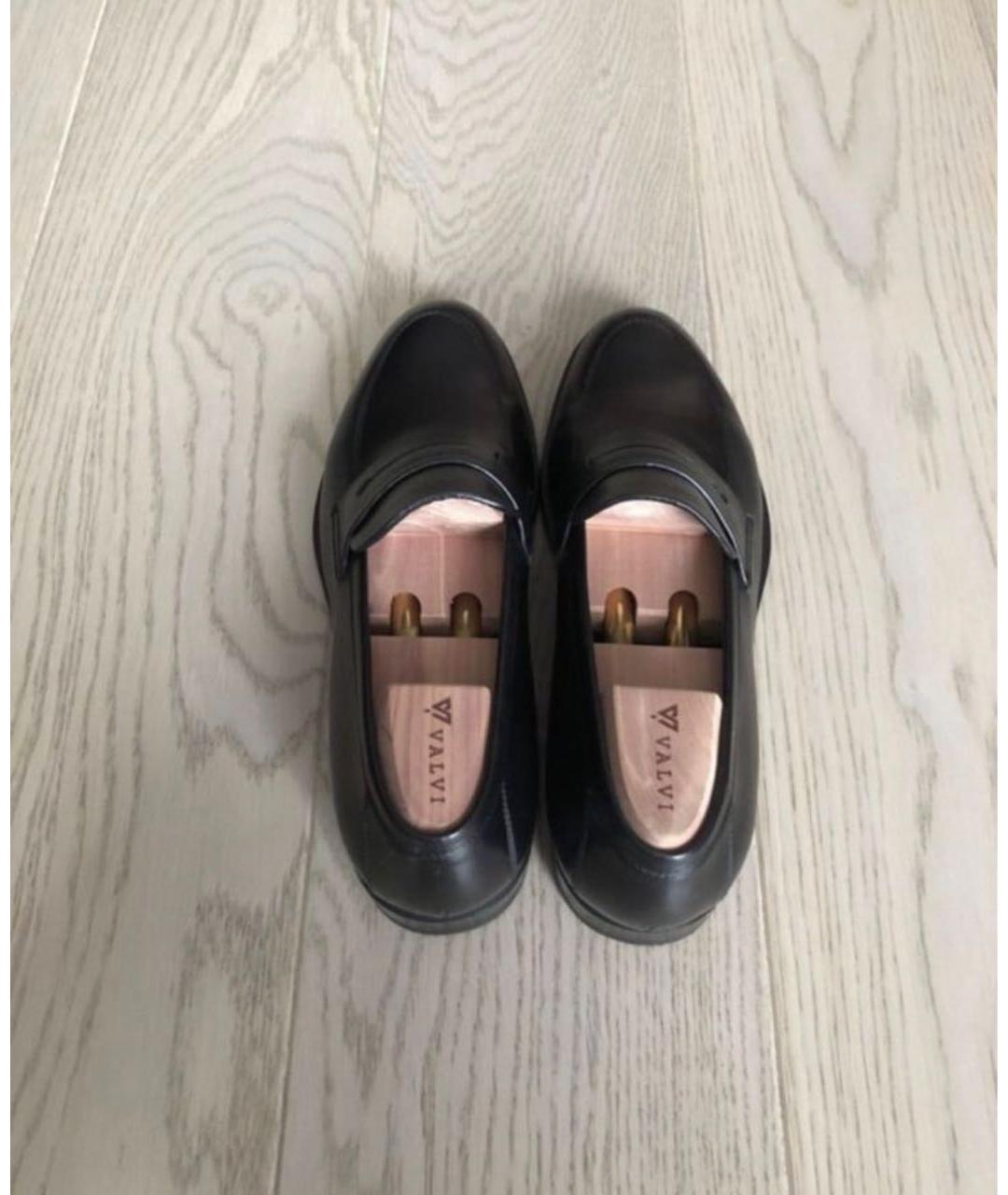 ERMENEGILDO ZEGNA XXX Черные кожаные лоферы, фото 8