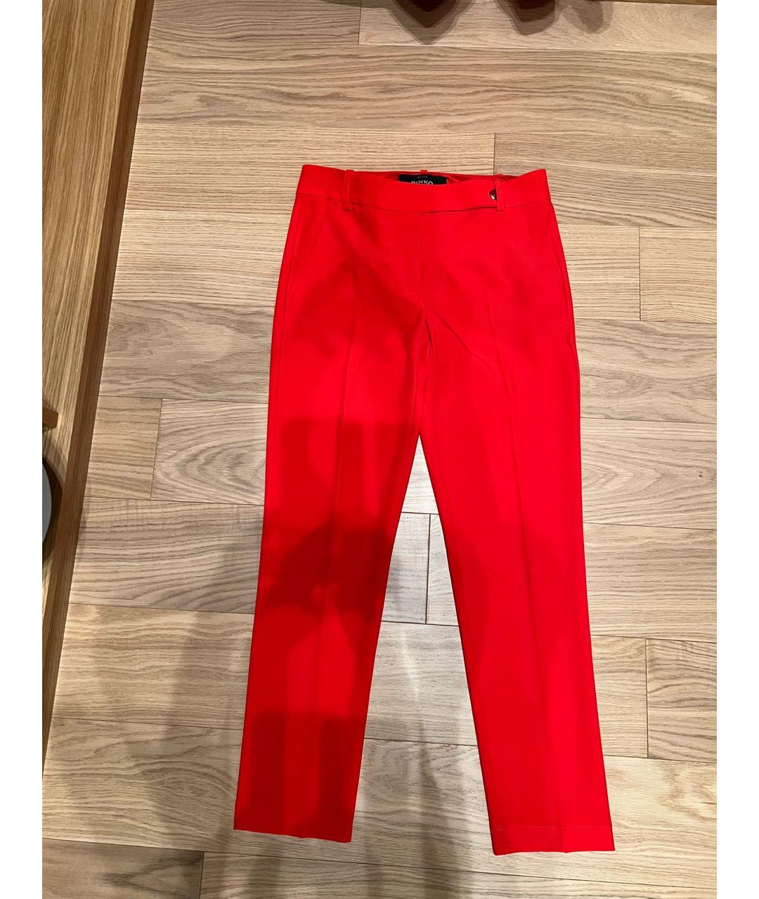 PINKO Красный полиэстеровый костюм с брюками, фото 2