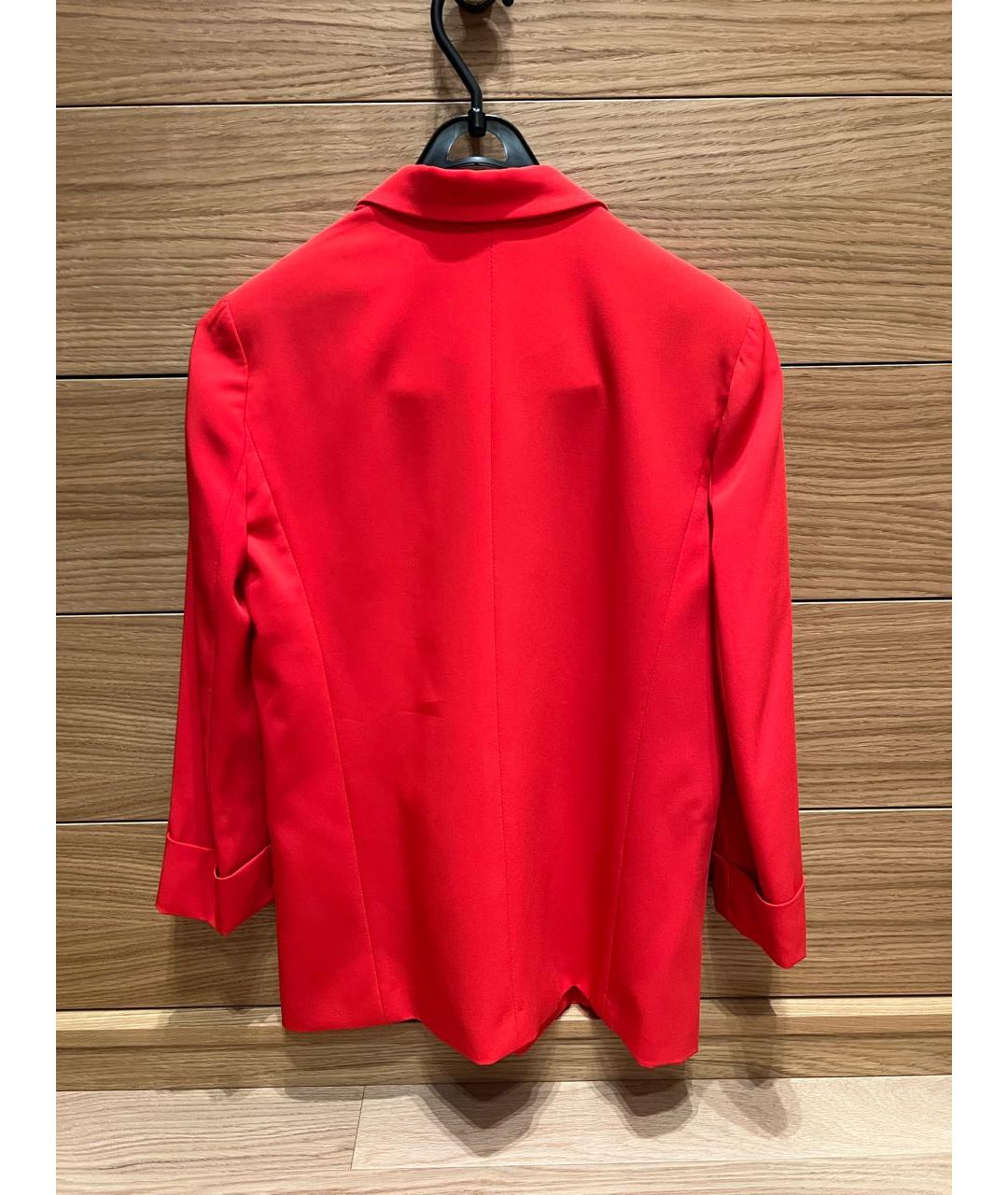 PINKO Красный полиэстеровый костюм с брюками, фото 4