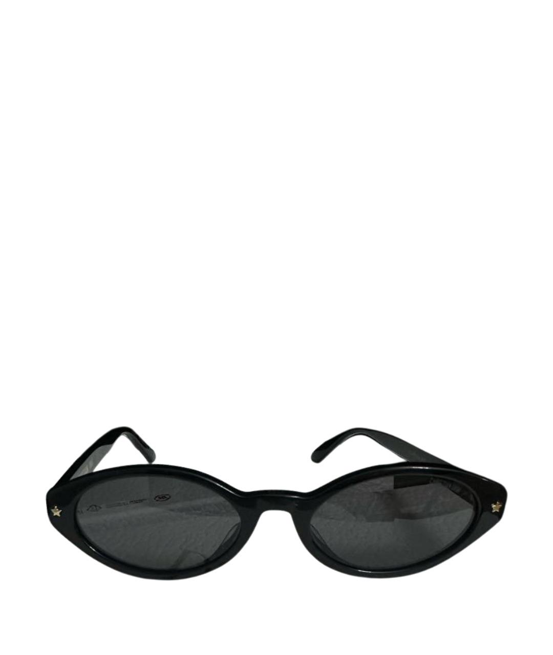 CHRISTIAN DIOR Черные пластиковые солнцезащитные очки, фото 1