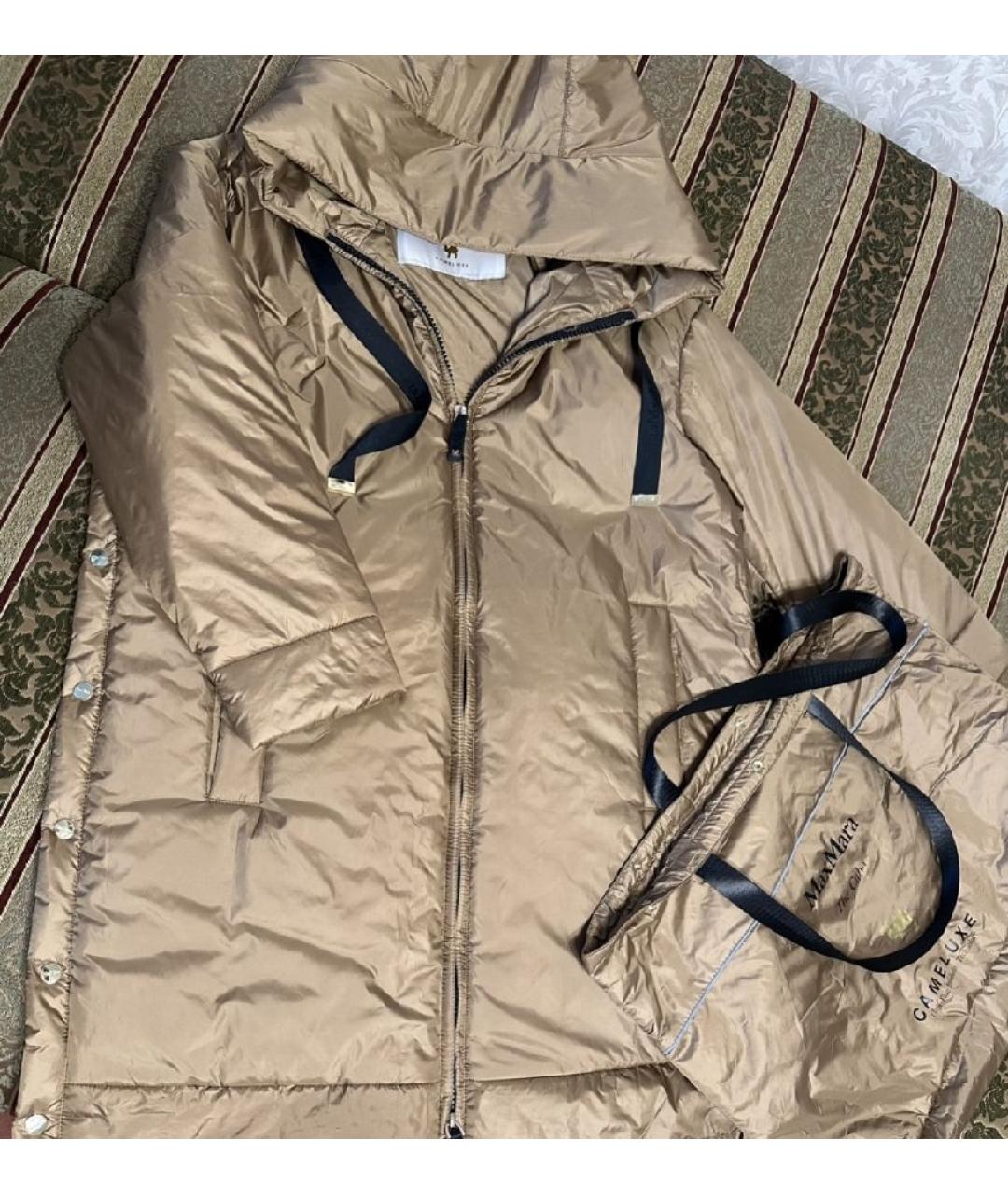 MAX MARA Коричневая парка, фото 5