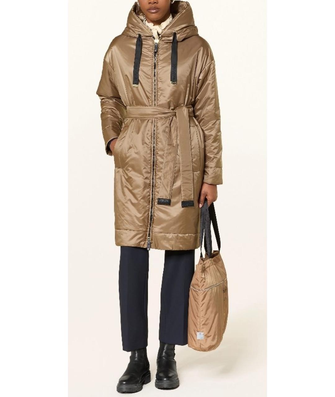 MAX MARA Коричневая парка, фото 2