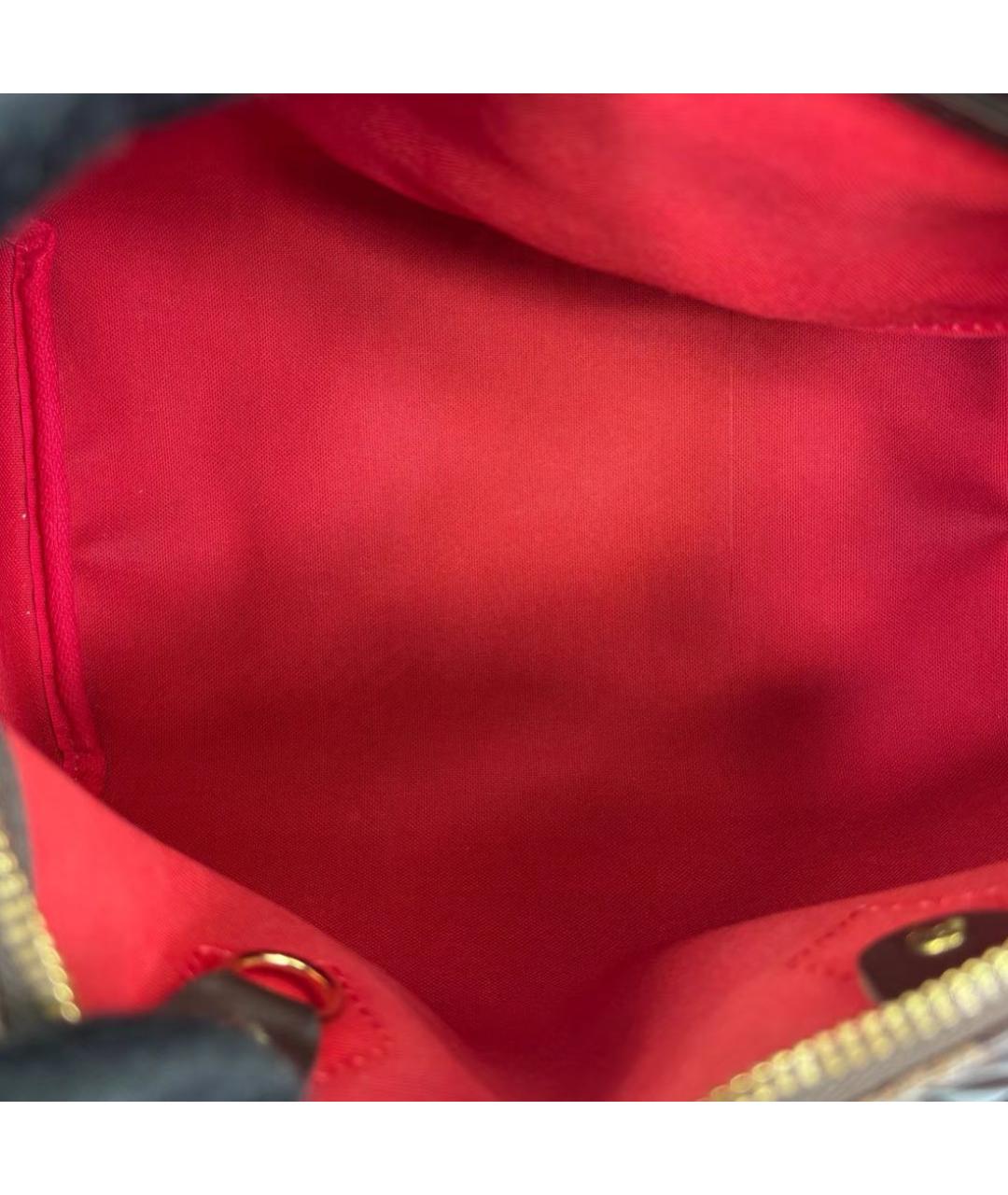 LOUIS VUITTON Коричневая сумка с короткими ручками, фото 8