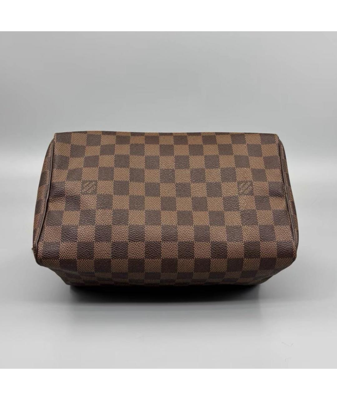 LOUIS VUITTON Коричневая сумка с короткими ручками, фото 3