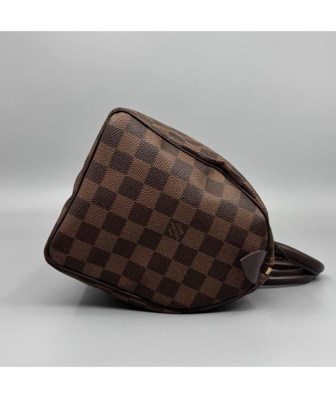 LOUIS VUITTON Коричневая сумка с короткими ручками, фото 5