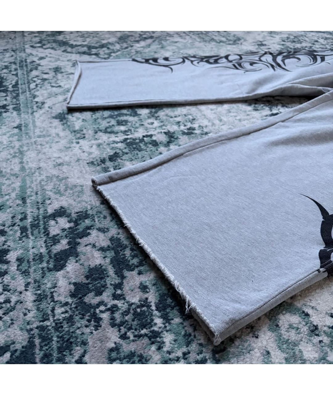 JADED LONDON Серые хлопковые спортивные брюки и шорты, фото 4