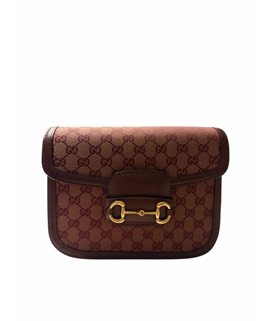 GUCCI Бордовая сумка через плечо, фото 1