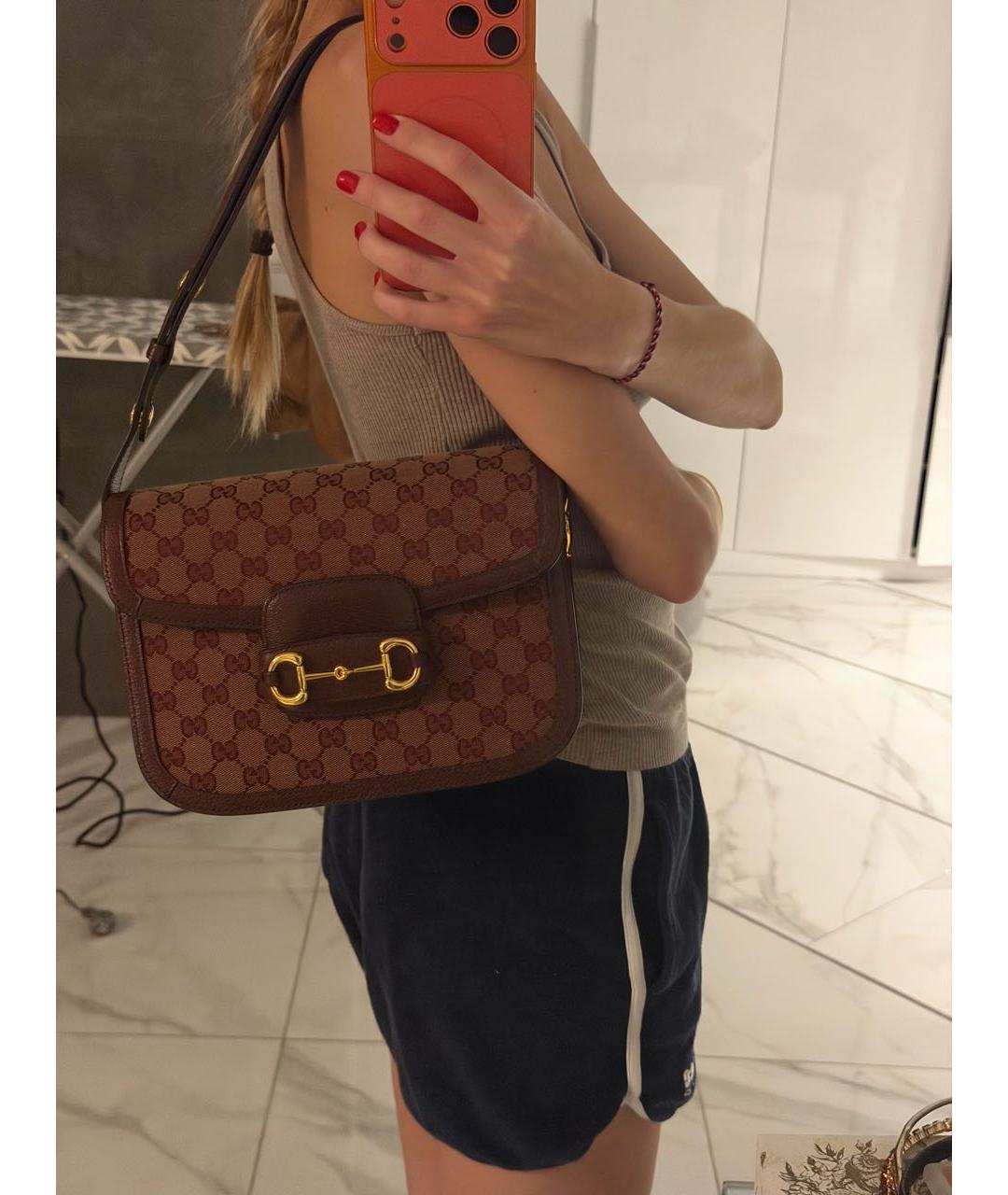 GUCCI Бордовая сумка через плечо, фото 6