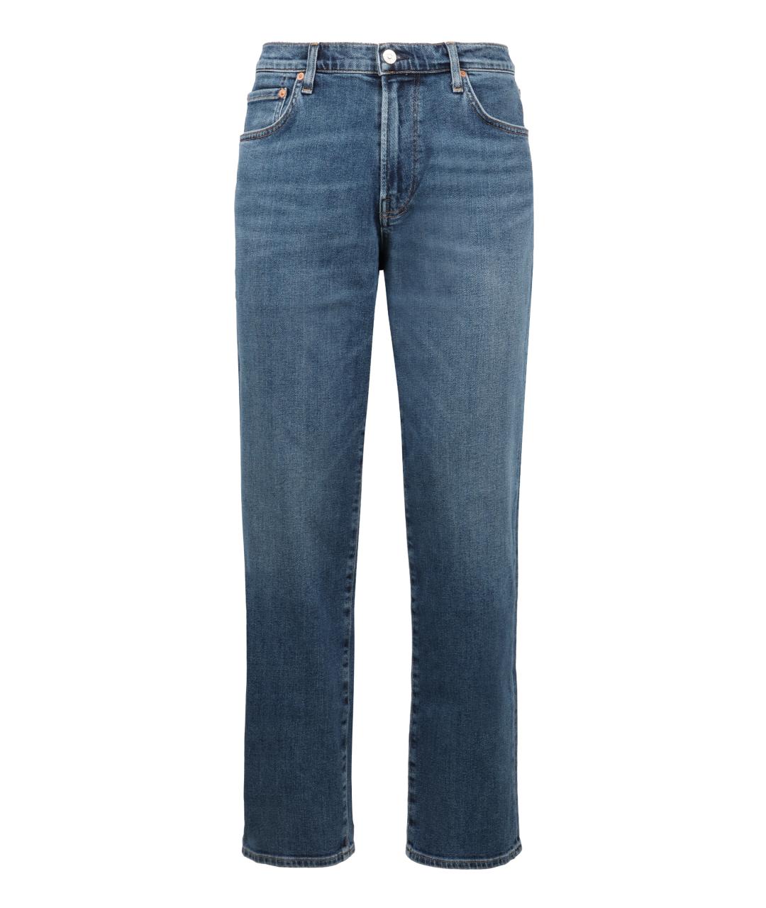 Citizien Of Humanity Синие хлопковые прямые джинсы, фото 1