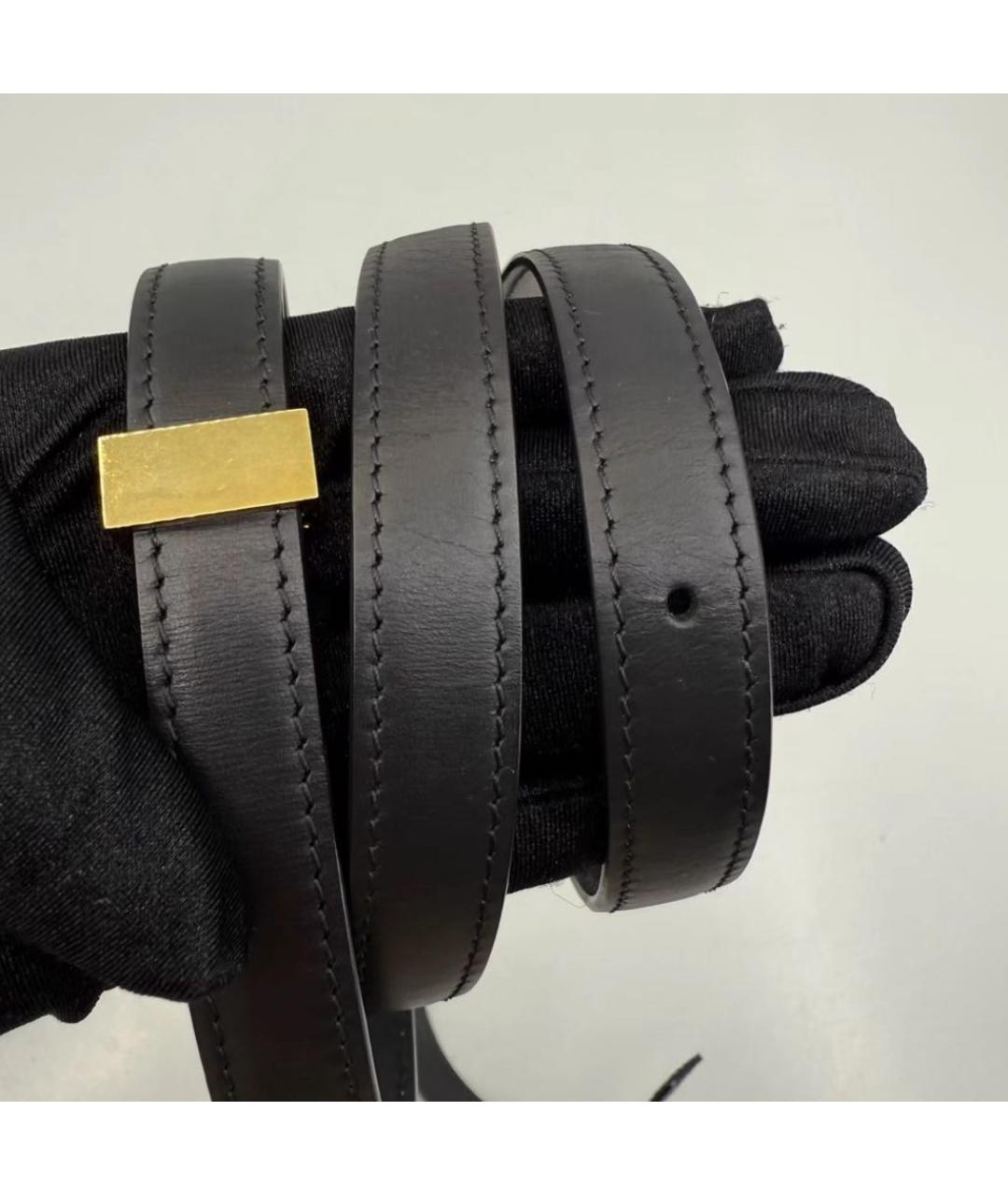 CELINE Черная кожаная сумка через плечо, фото 7