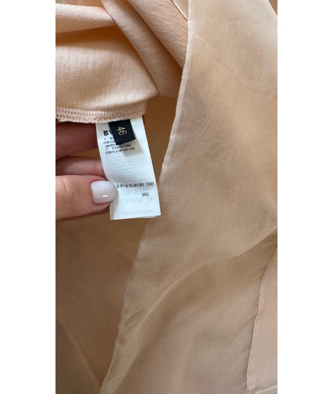 LES COPAINS Розовая хлопковая майка, фото 7