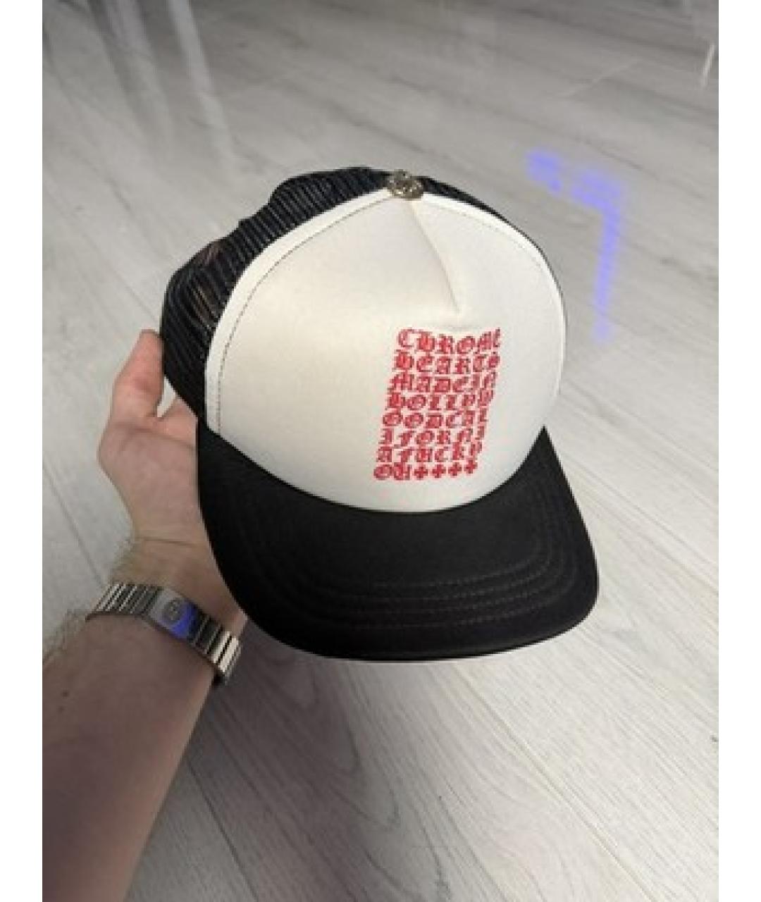 CHROME HEARTS Белая хлопковая кепка/бейсболка, фото 4