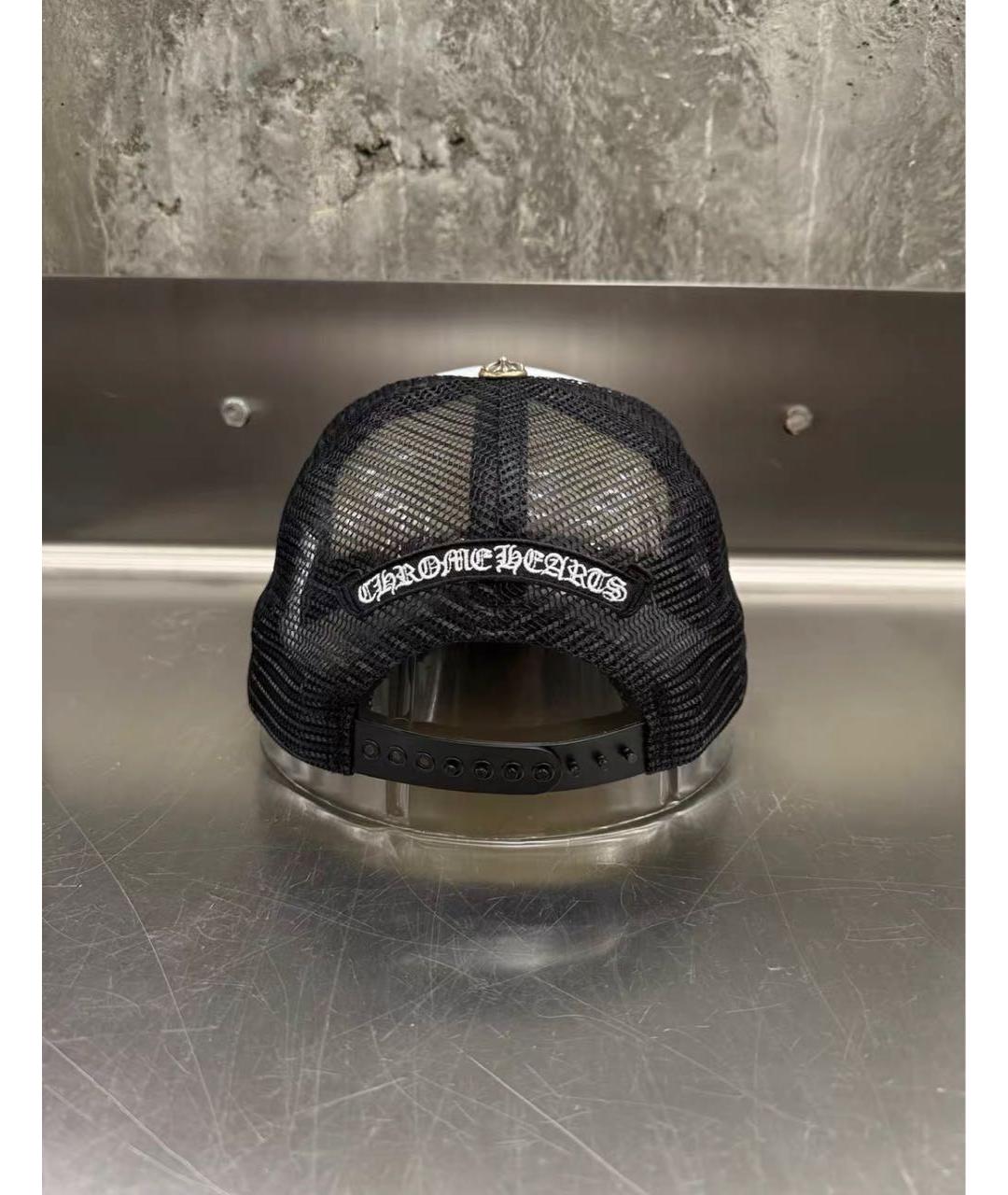 CHROME HEARTS Белая хлопковая кепка/бейсболка, фото 2