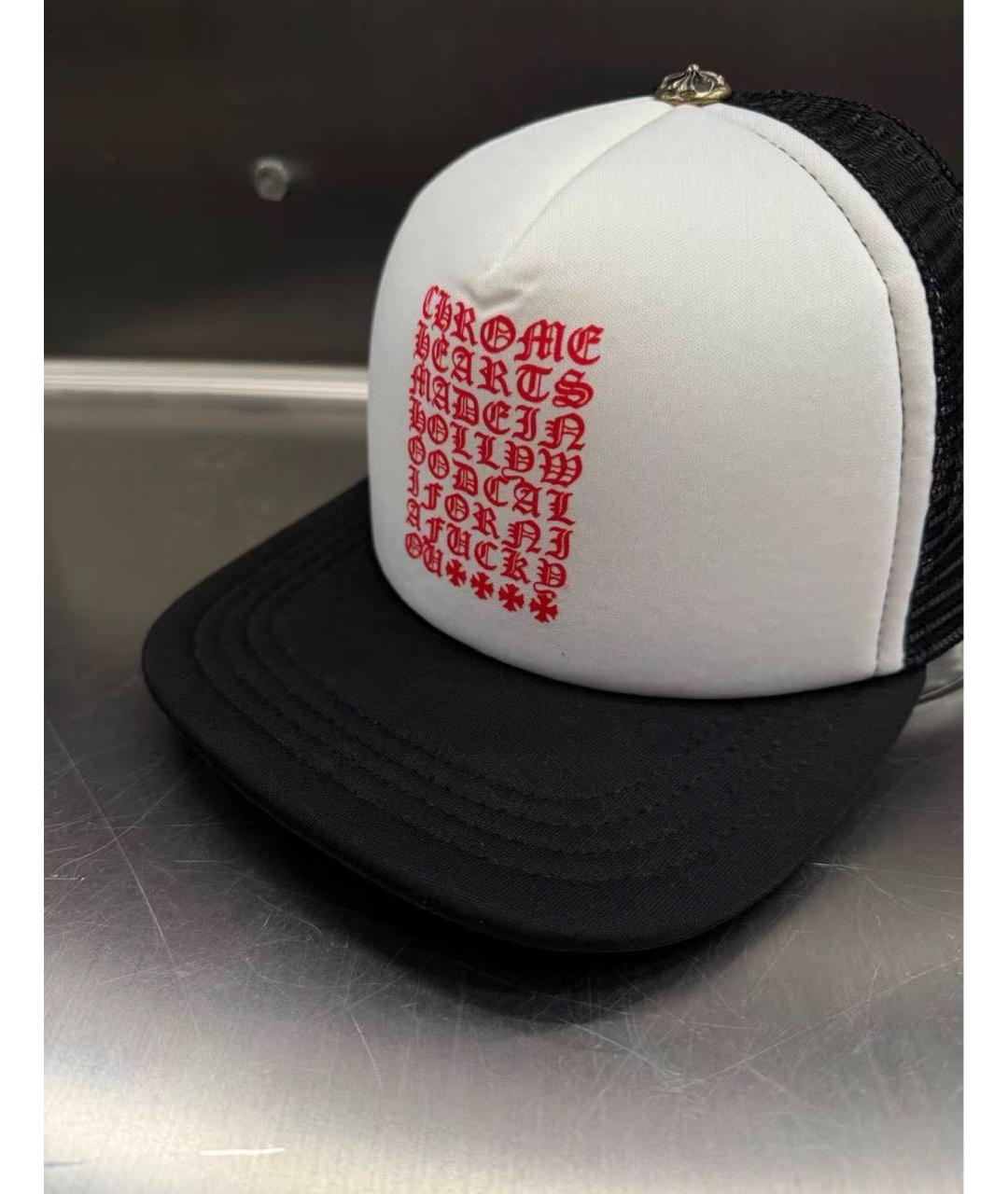 CHROME HEARTS Белая хлопковая кепка/бейсболка, фото 3