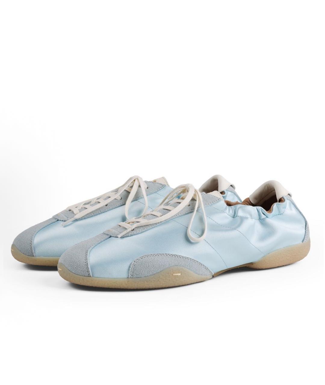 PANE Голубые низкие кроссовки / кеды, фото 2