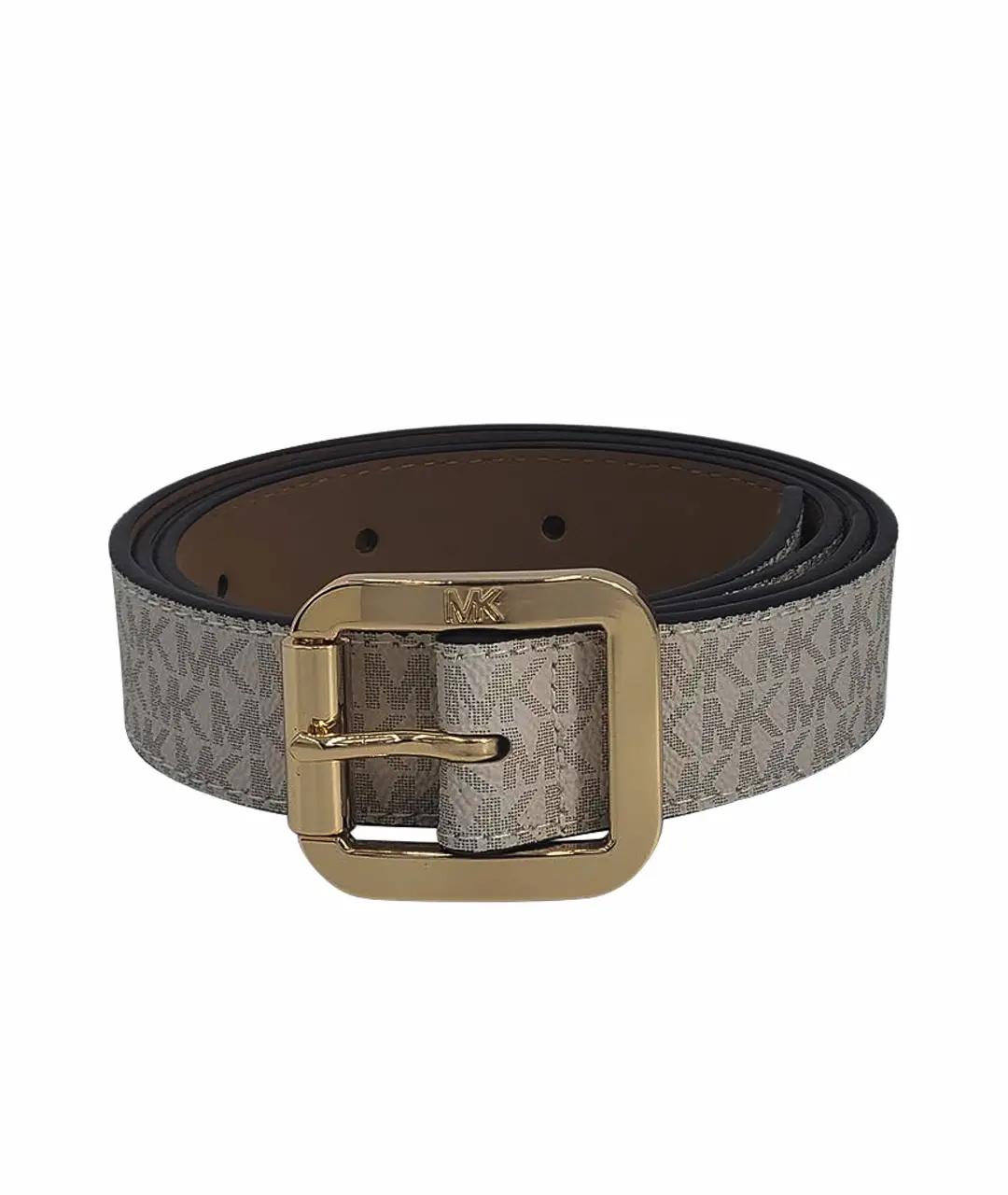 MICHAEL KORS Бежевый ремень, фото 1