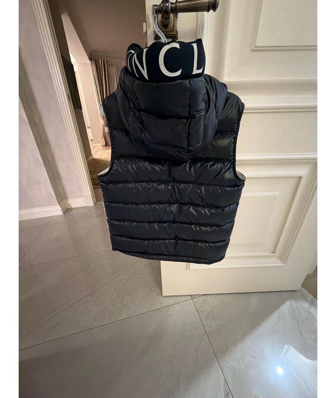 MONCLER KIDS Темно-синий жакет / жилет, фото 2