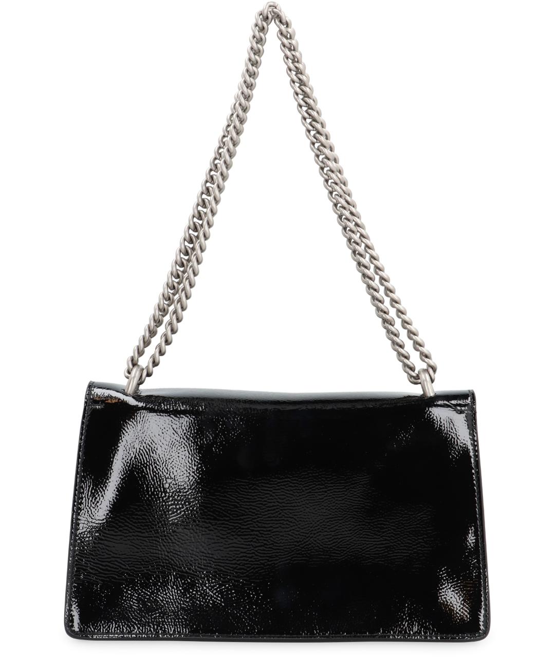 GUCCI Черная кожаная сумка через плечо, фото 3