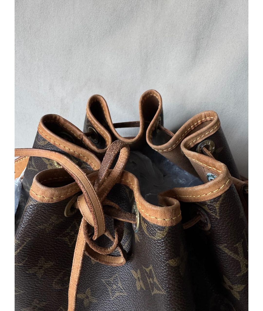 LOUIS VUITTON Коричневая сумка через плечо, фото 6