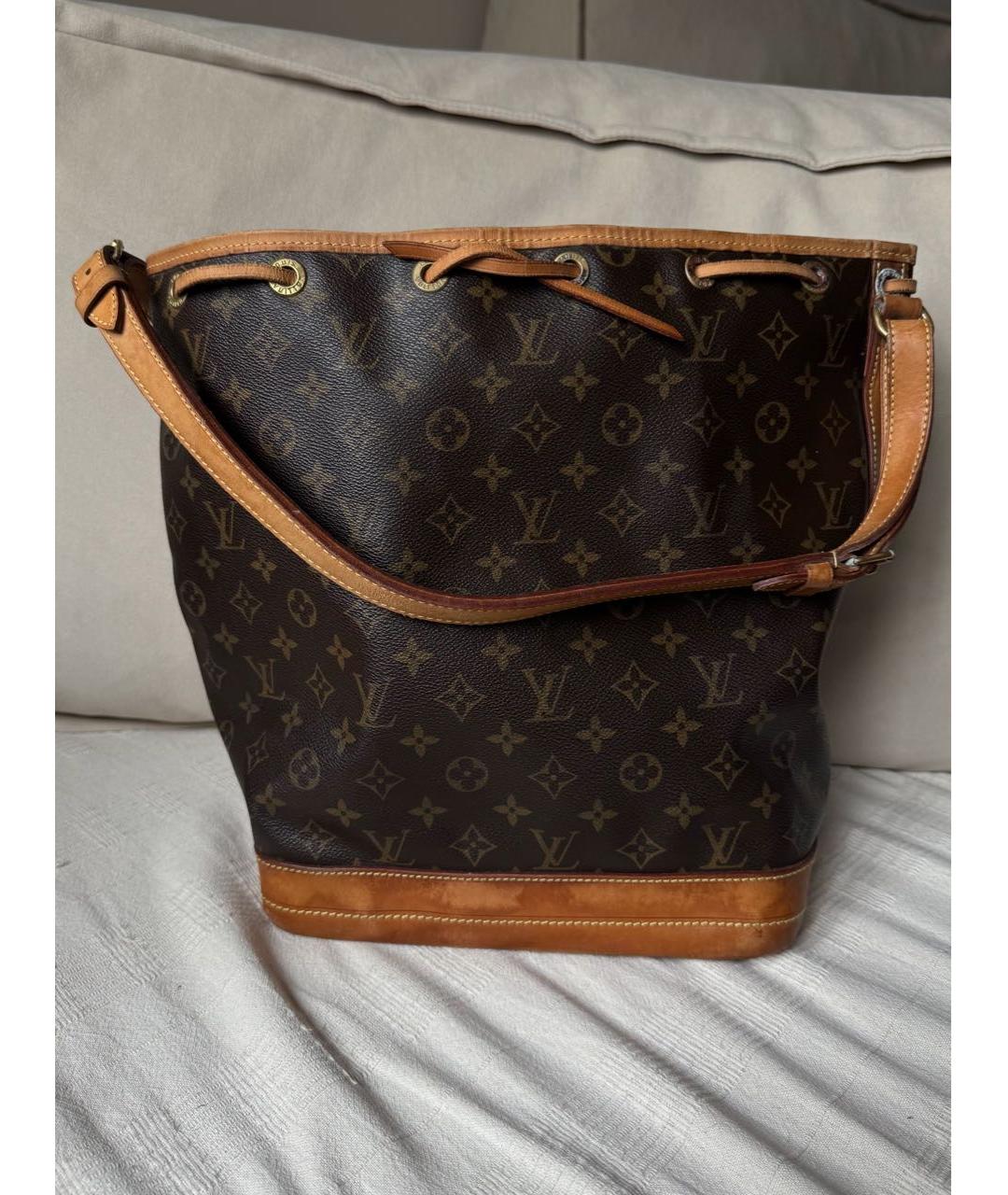 LOUIS VUITTON Коричневая сумка через плечо, фото 2