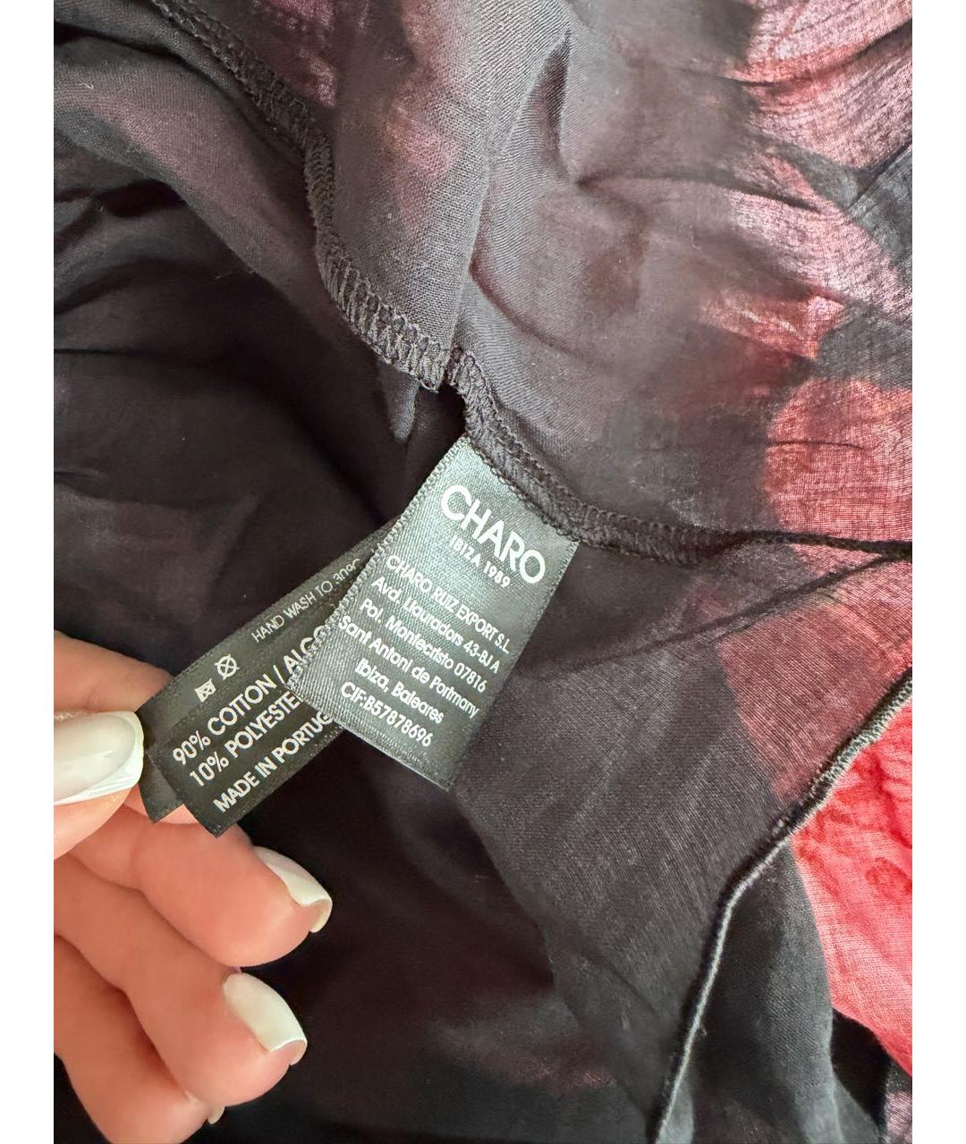 CHARO RUIZ Мульти хлопковый сарафан, фото 7