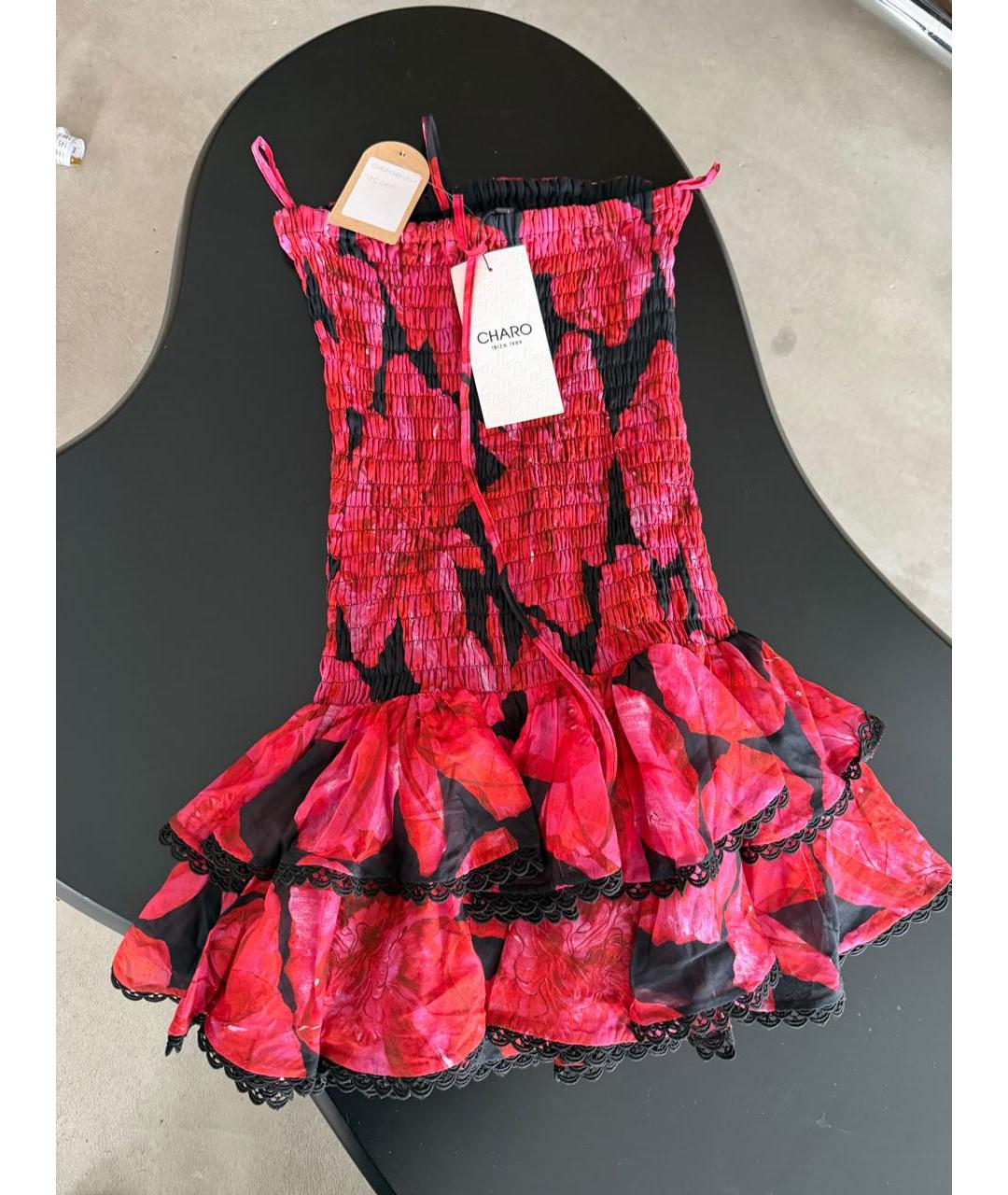 CHARO RUIZ Мульти хлопковый сарафан, фото 3