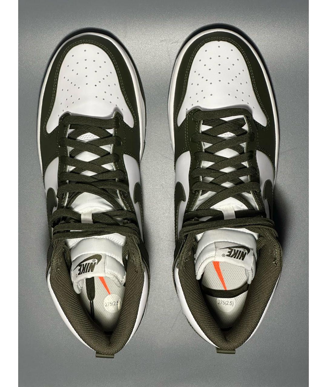 NIKE Мульти кожаные высокие кроссовки / кеды, фото 3