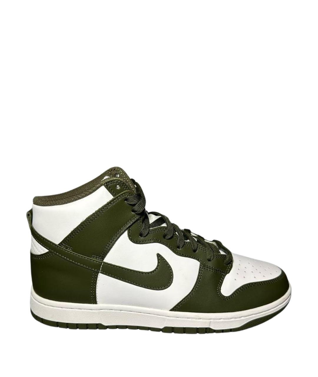 NIKE Мульти кожаные высокие кроссовки / кеды, фото 1