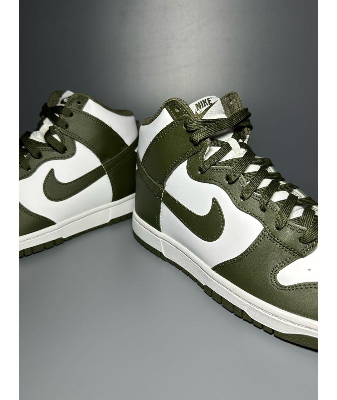 NIKE Мульти кожаные высокие кроссовки / кеды, фото 6