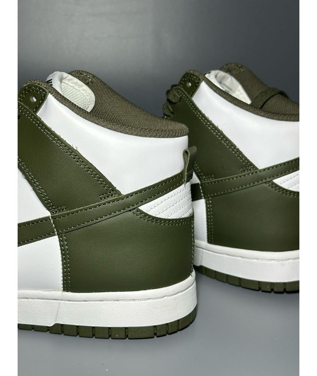 NIKE Мульти кожаные высокие кроссовки / кеды, фото 8