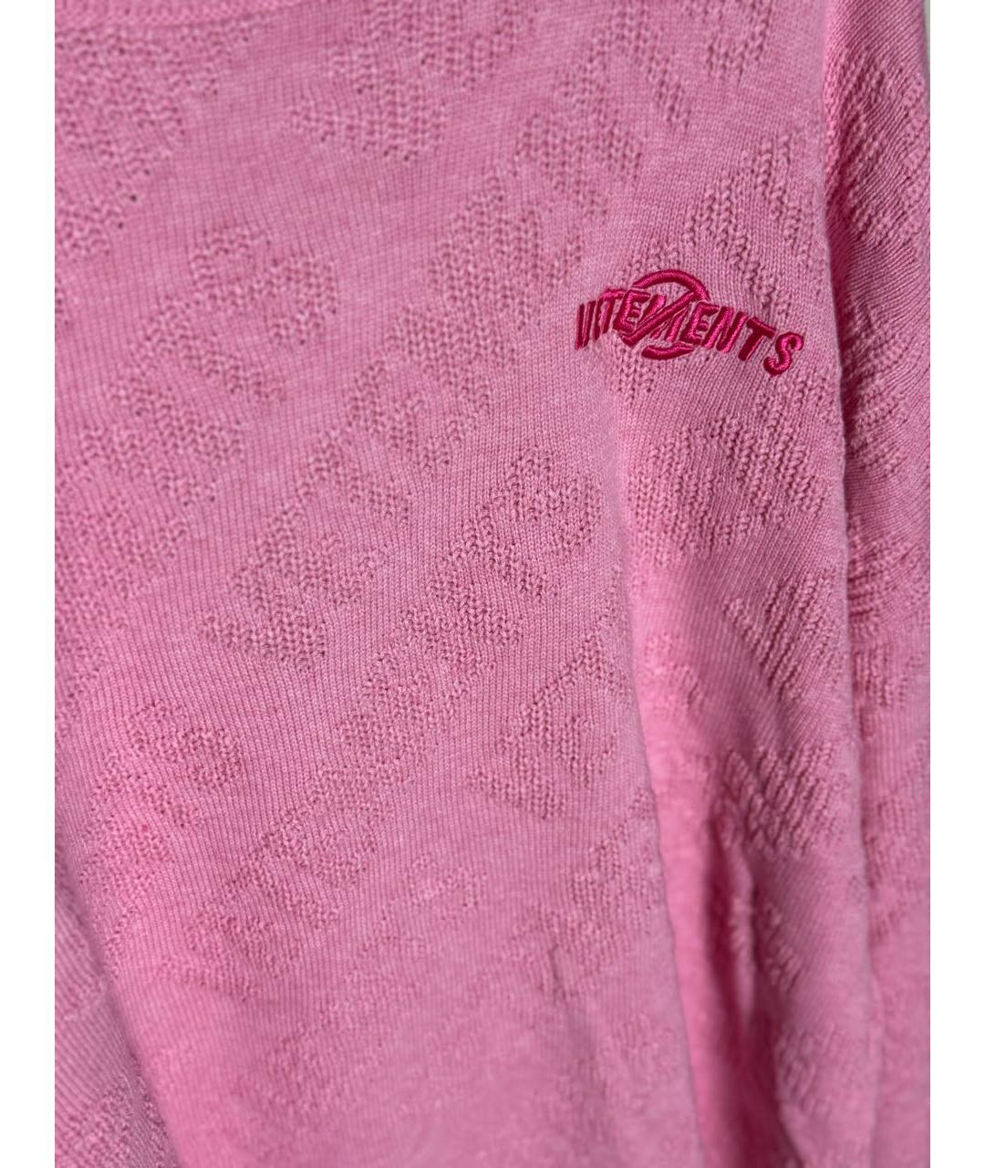 VETEMENTS Розовый джемпер / свитер, фото 2