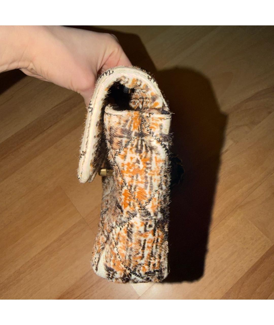 CHANEL Мульти шерстяная сумка через плечо, фото 5