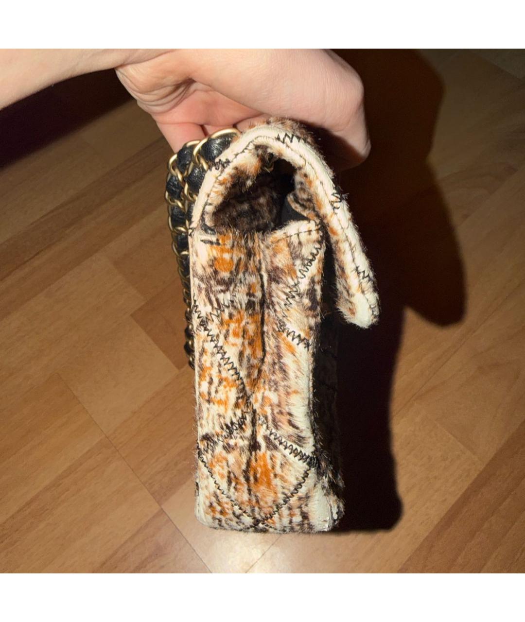 CHANEL Мульти шерстяная сумка через плечо, фото 2