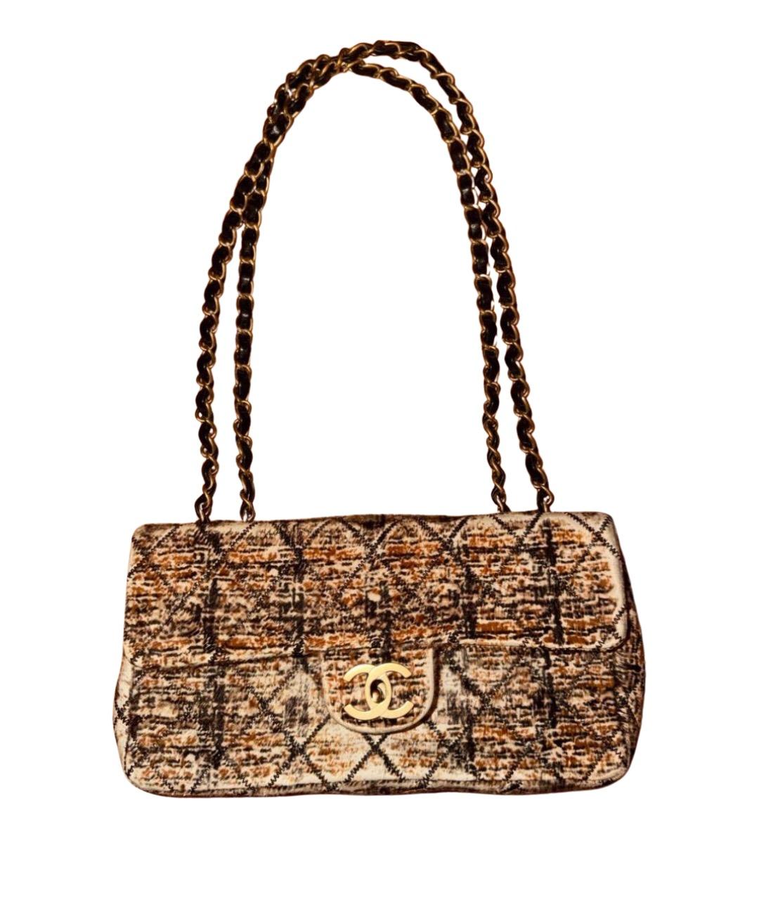 CHANEL Мульти шерстяная сумка через плечо, фото 1