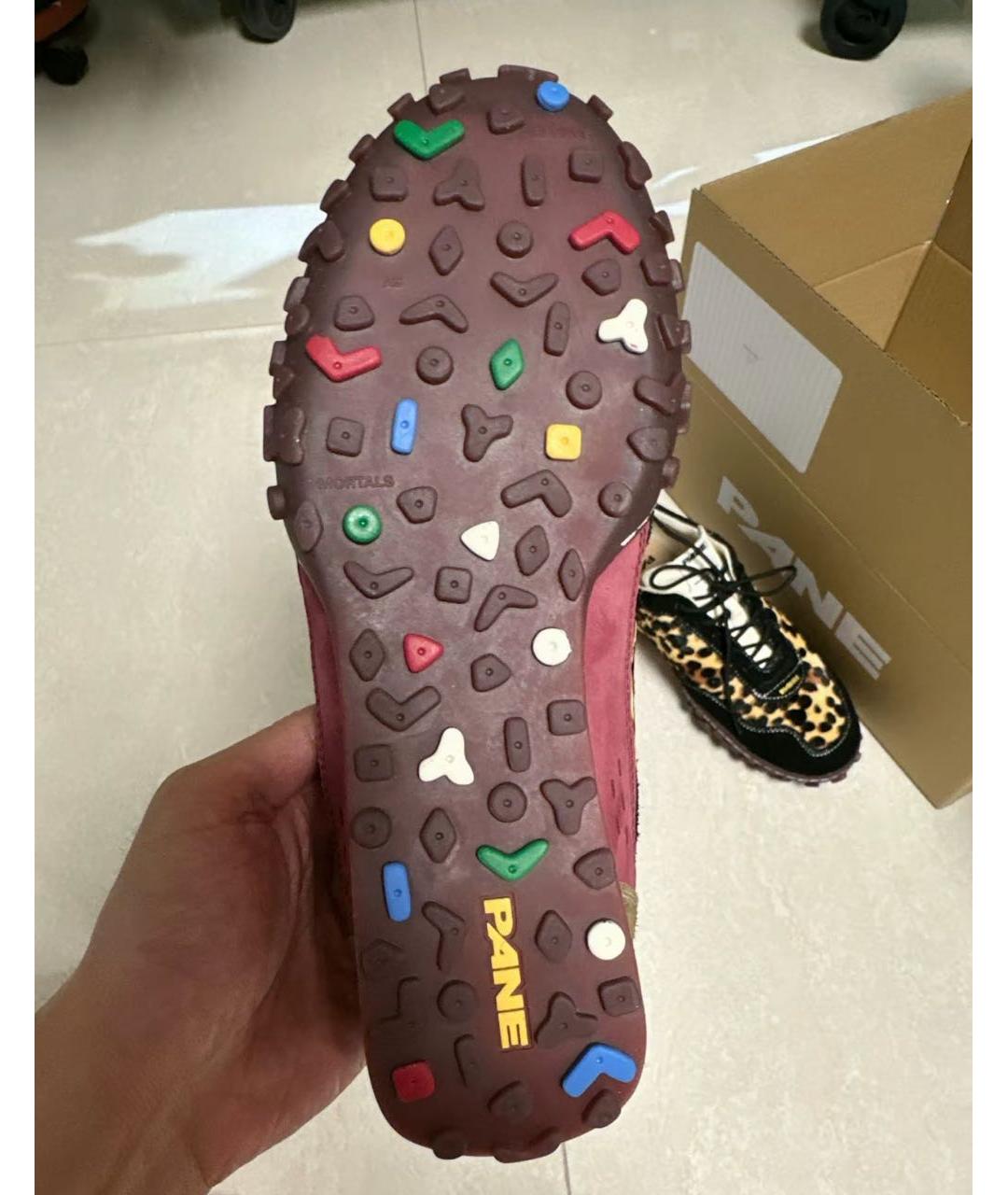 PANE Коричневые кроссовки, фото 4