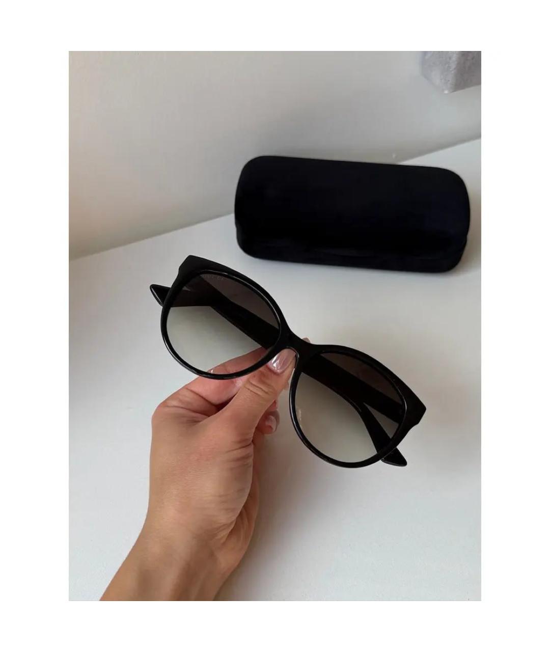 GUCCI Черные солнцезащитные очки, фото 4