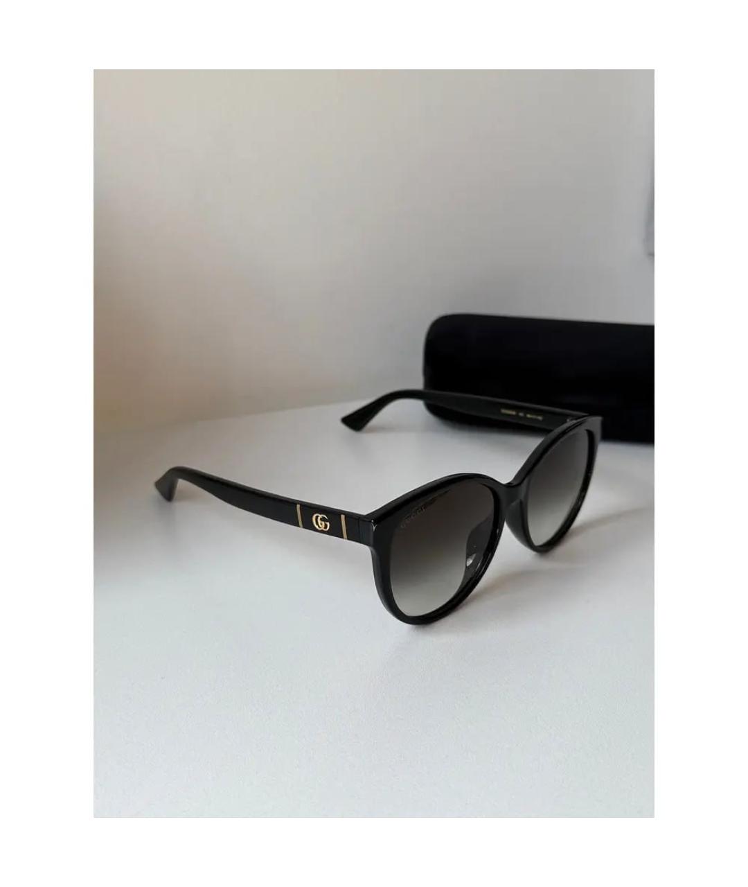 GUCCI Черные солнцезащитные очки, фото 5