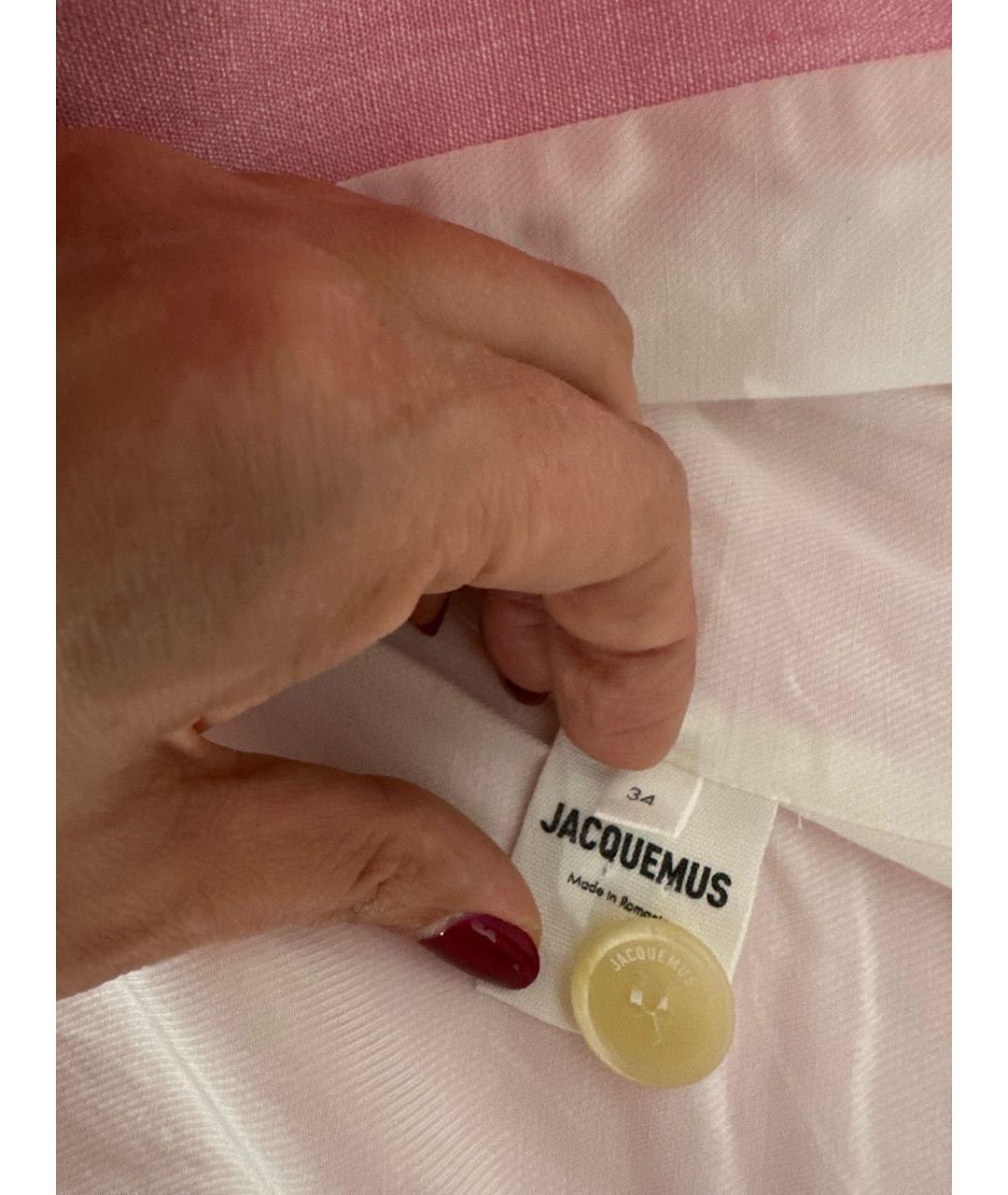 JACQUEMUS Розовый вискозный жакет/пиджак, фото 6