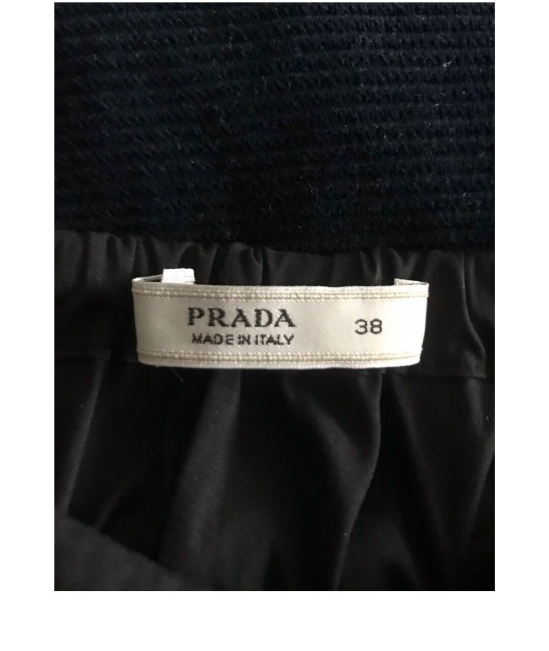 PRADA VINTAGE Красная юбка мини, фото 4