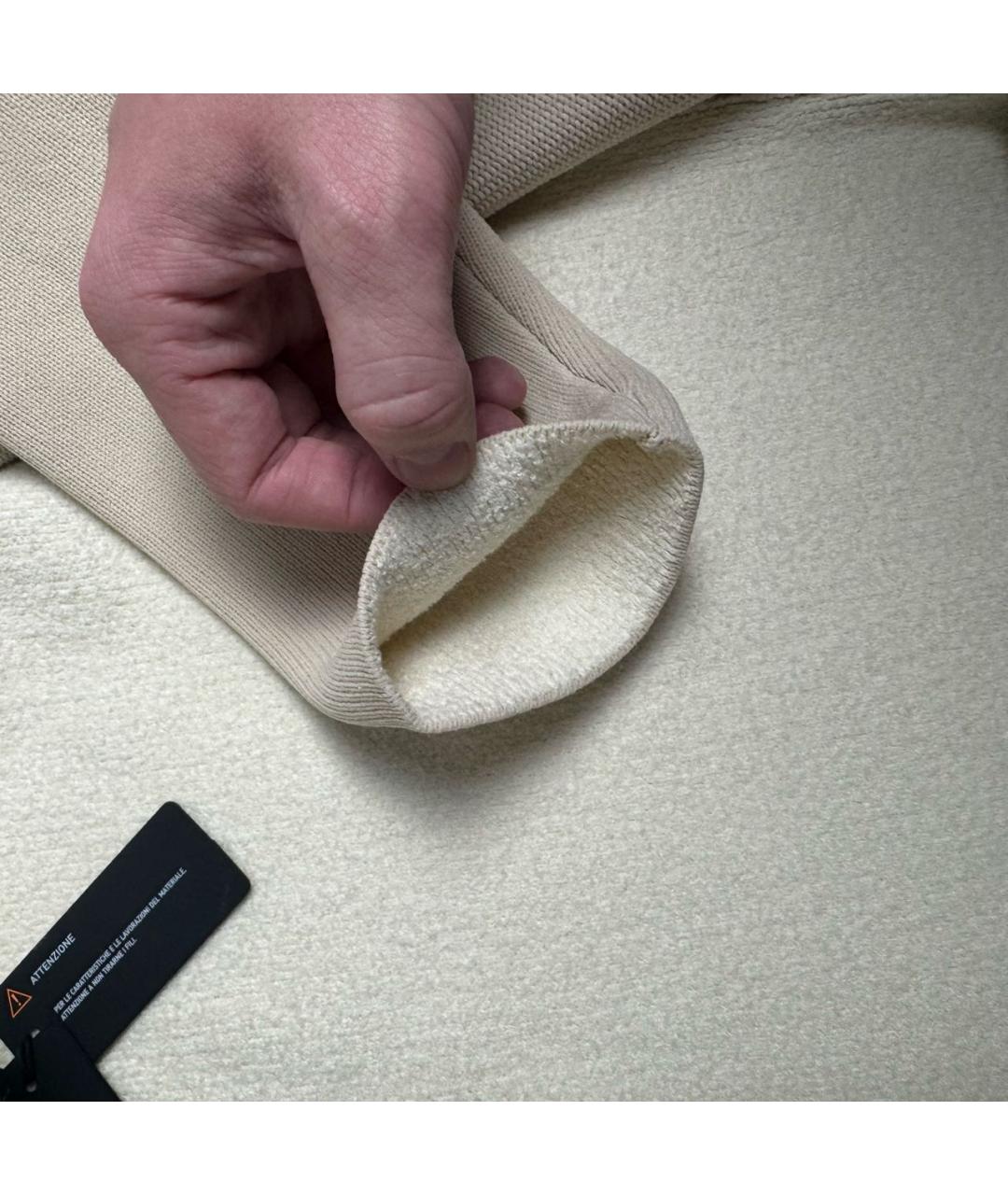 STONE ISLAND Бежевый полиамидовый кардиган, фото 7