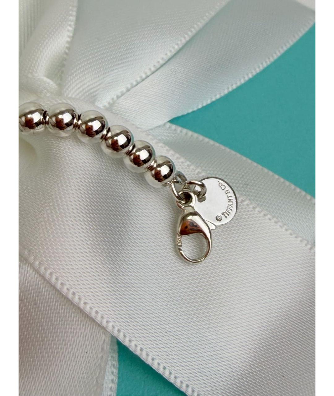 TIFFANY&CO Бирюзовый серебряный браслет, фото 6