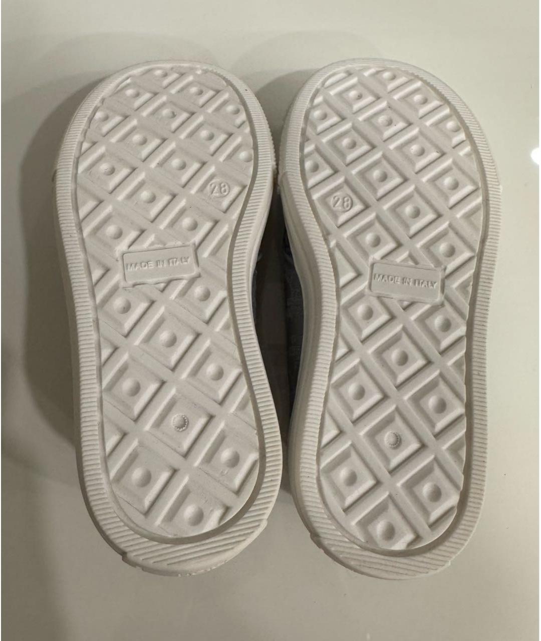 CHRISTIAN DIOR Серые кожаные лоферы/мокасины, фото 4