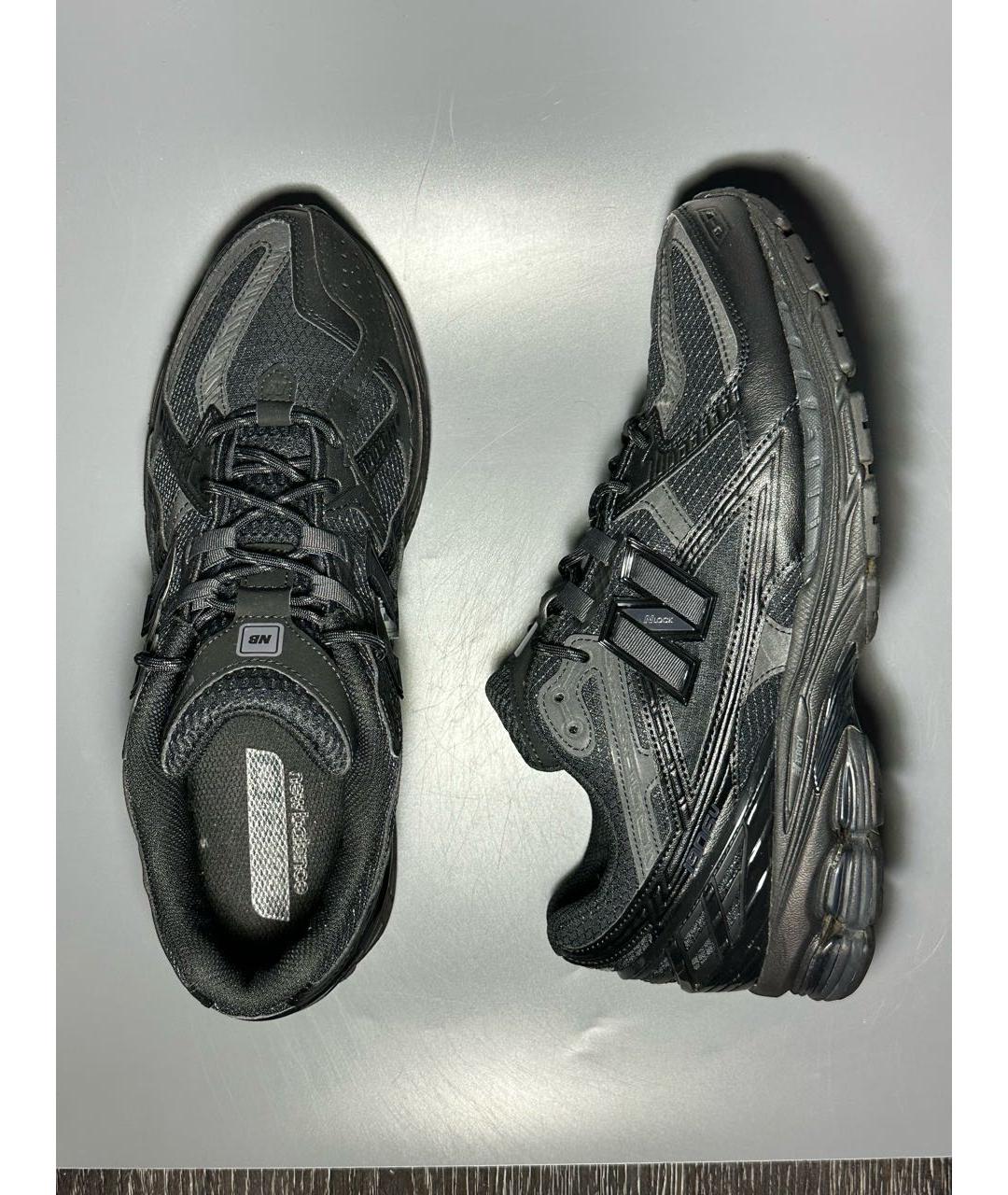 NEW BALANCE Черные текстильные низкие кроссовки / кеды, фото 7